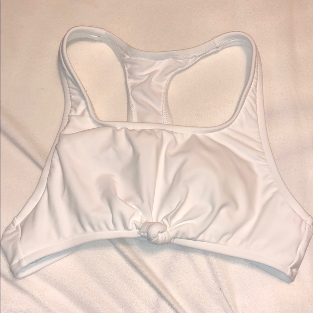 No Boundaries white swim top